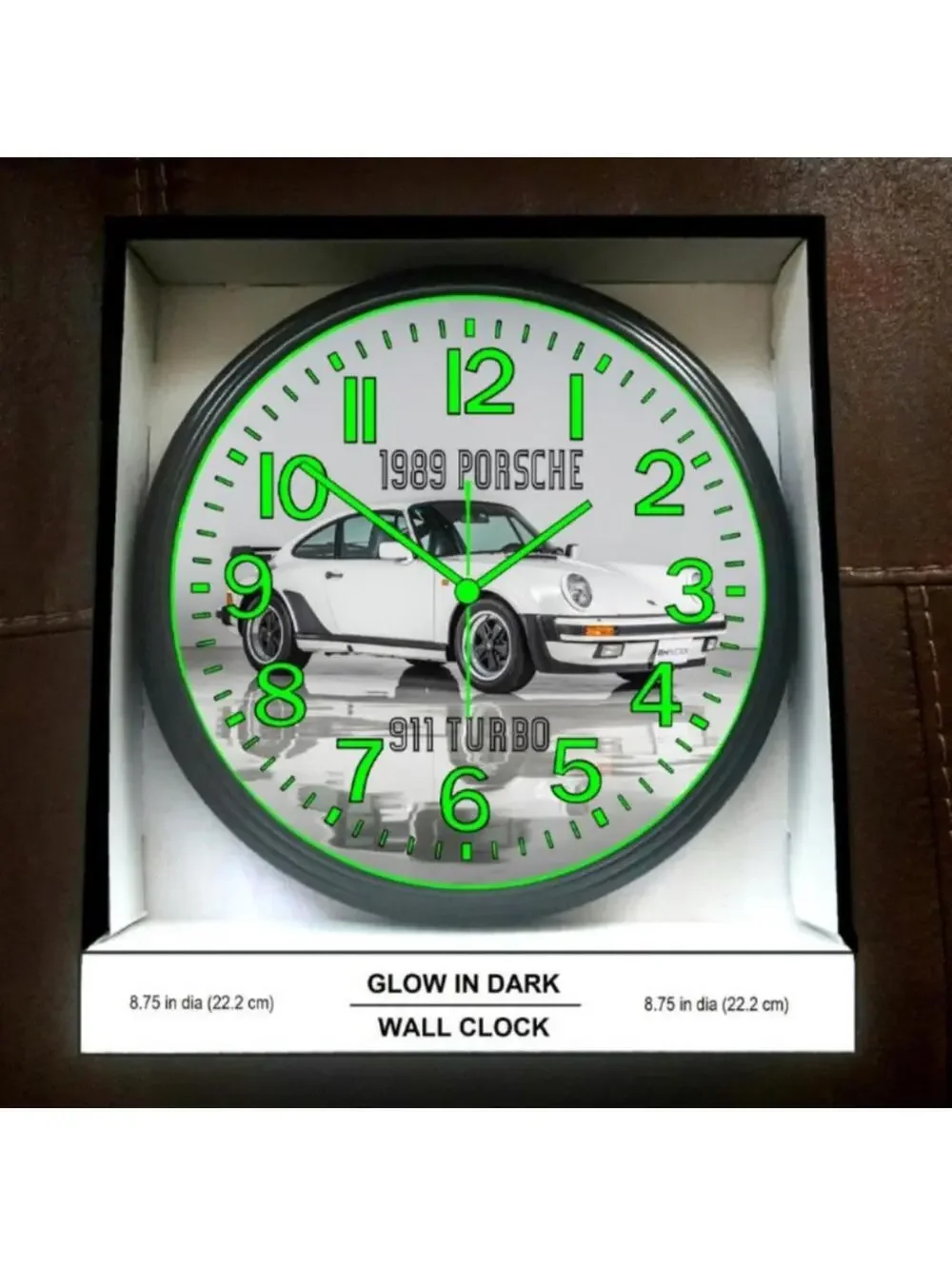 This 1989 Porsche Wall Clock is a unique and high-quality addition to any room.